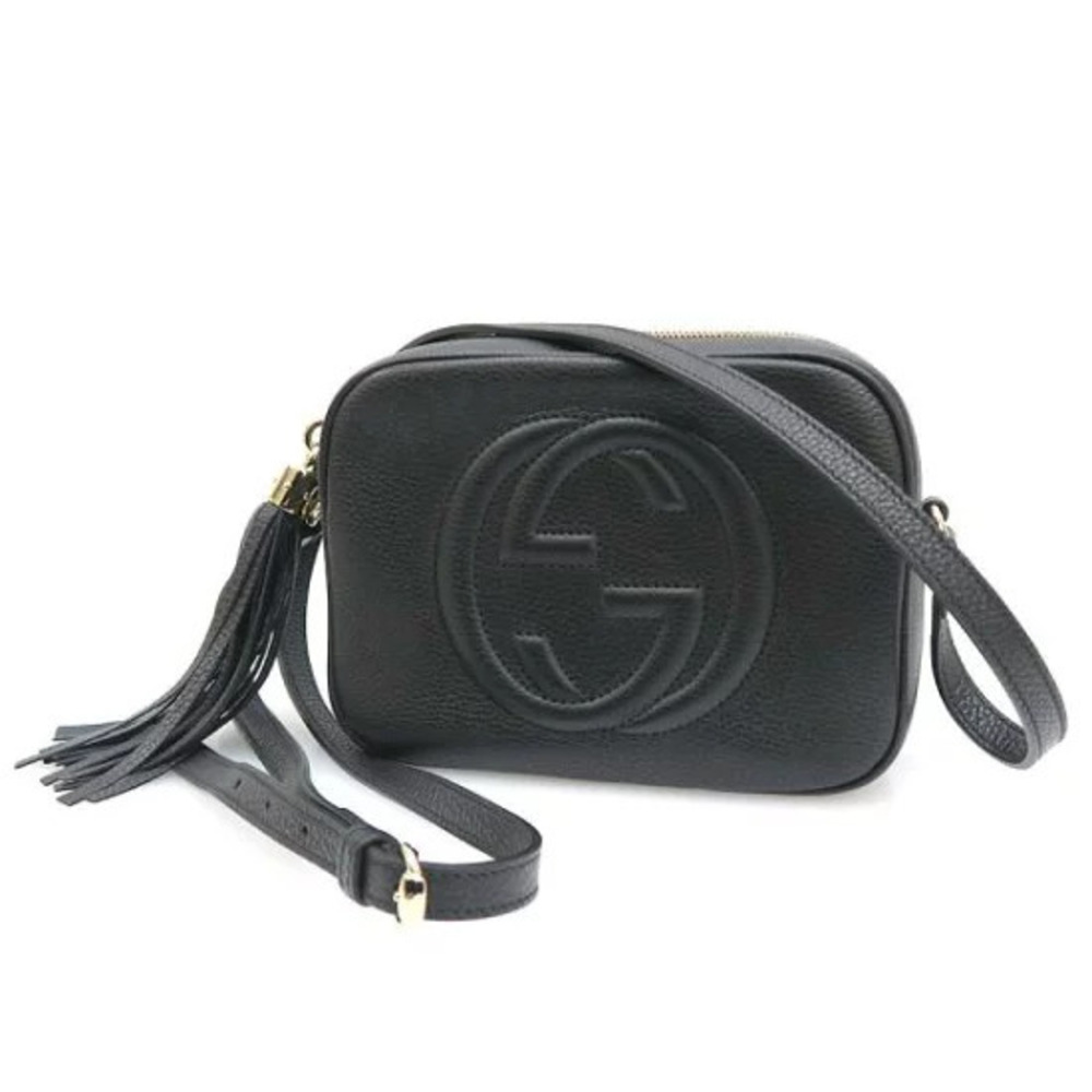 Gucci Leather Disco Bag